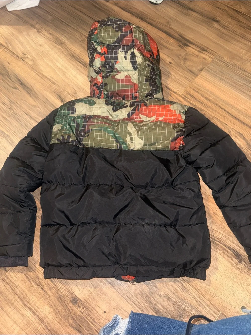 Nike 3BRAND by Russell Wilson youth puffer jacket size 6/7 L
